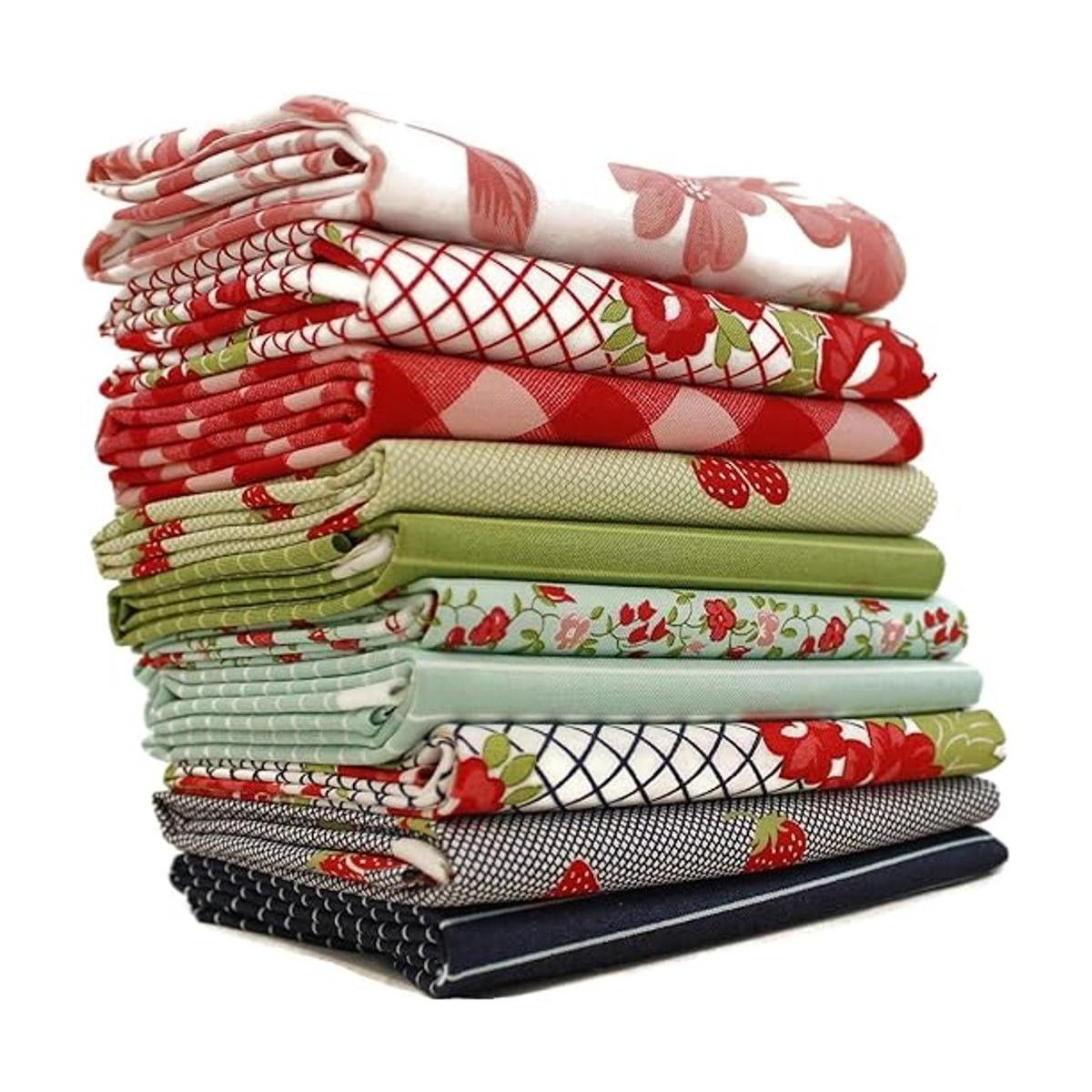 Sunday Stroll Fat Quarter Bundle 10 piezas por Bonnie