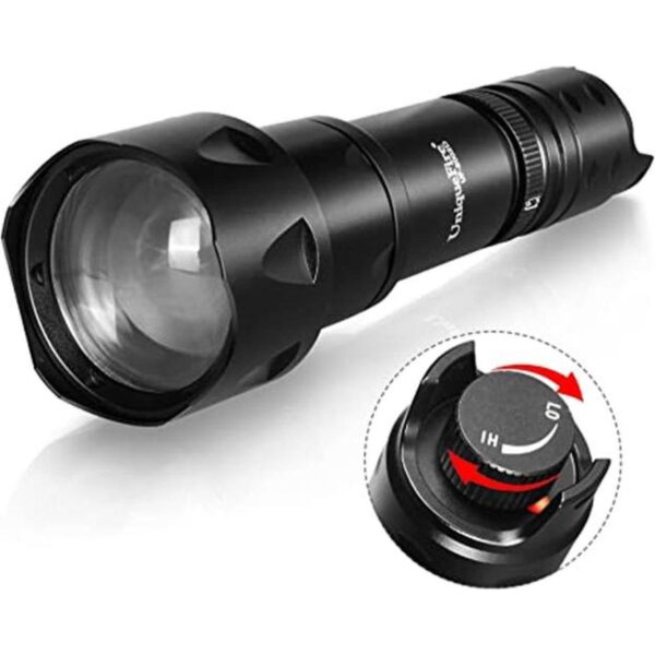 UniqueFire Vcsel Linterna LED IR de 850 nm para visión_1