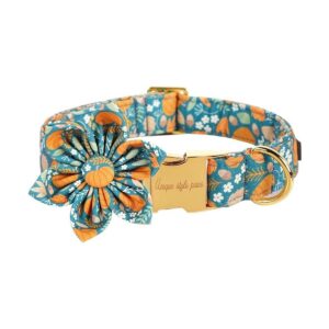 Unique style paws Collar de perro con corbatín a cuadros_1