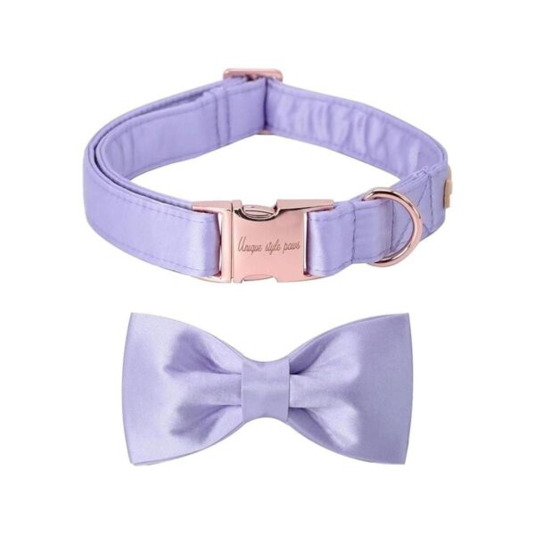 Unique style paws Collar de perro con pajarita y corbata