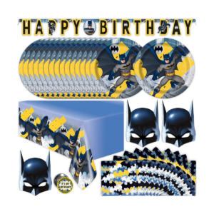Suministros para fiesta de cumpleaños de Batman_1