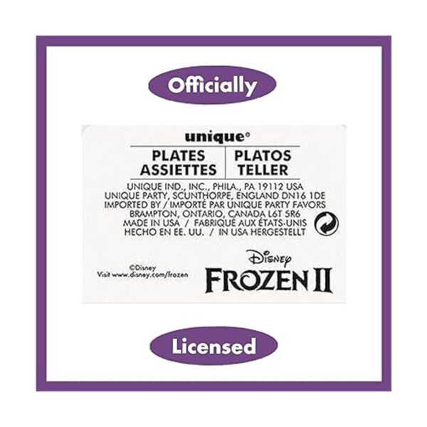 Juego de suministros para fiesta de cumpleaños de Frozen_6