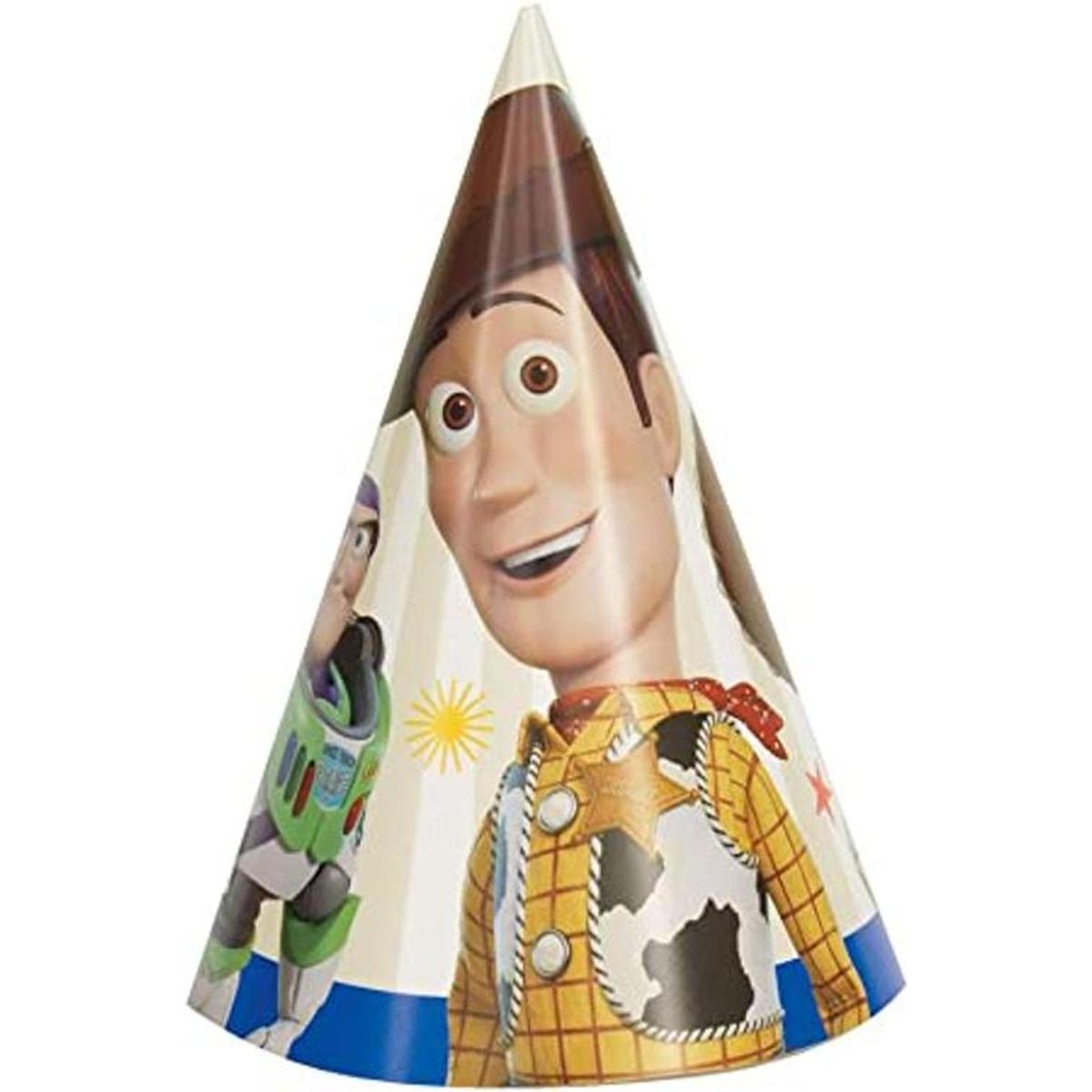 Unique Disney Toy Story 4 sombreros de fiesta 8 quilates