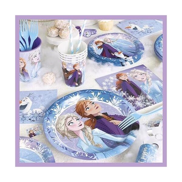 Juego de suministros para fiesta de cumpleaños de Frozen_2