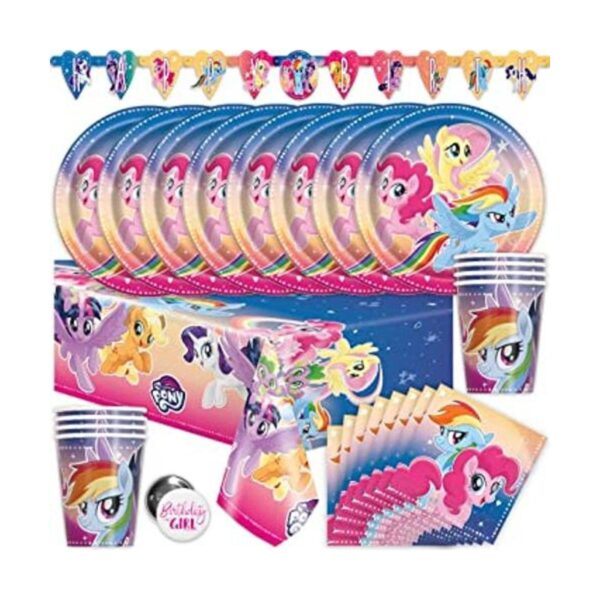 My Little Pony Suministros de fiesta de cumpleaños y_1