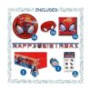 Decoraciones de cumpleaños de Spiderman Suministros de_3