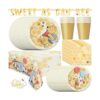Suministros clásicos de Winnie the Pooh para baby shower o_1