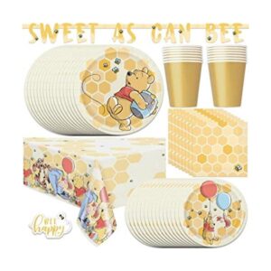 Suministros clásicos de Winnie the Pooh para baby shower o_1