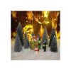 UNIPRIMEBBQ Mini botella de pino de Navidad en miniatura_6