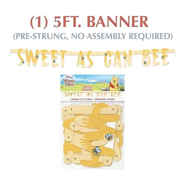 Suministros clásicos de Winnie the Pooh para baby shower o_2