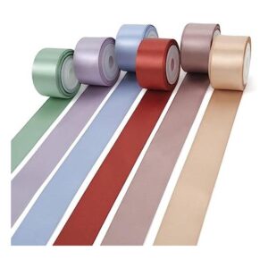 UnionJoy Elegante cinta de satén de 1 pulgada 6 colores_1