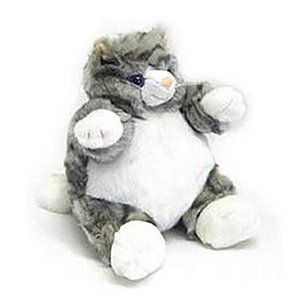 Gray Tabby Cat Baby plumpee peluche 7 H_1
