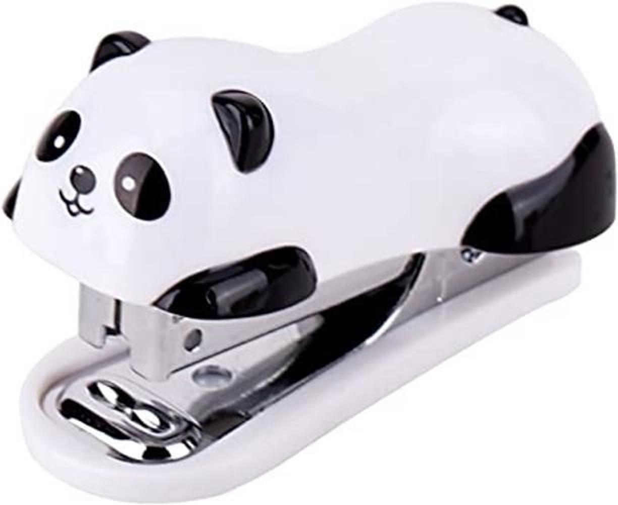 Mini Cartoon Panda Set de grapadora con para uso de