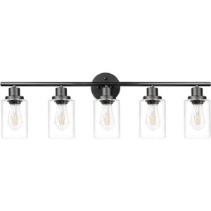 Unicozin Modernas luces de pared de color negro mate 5