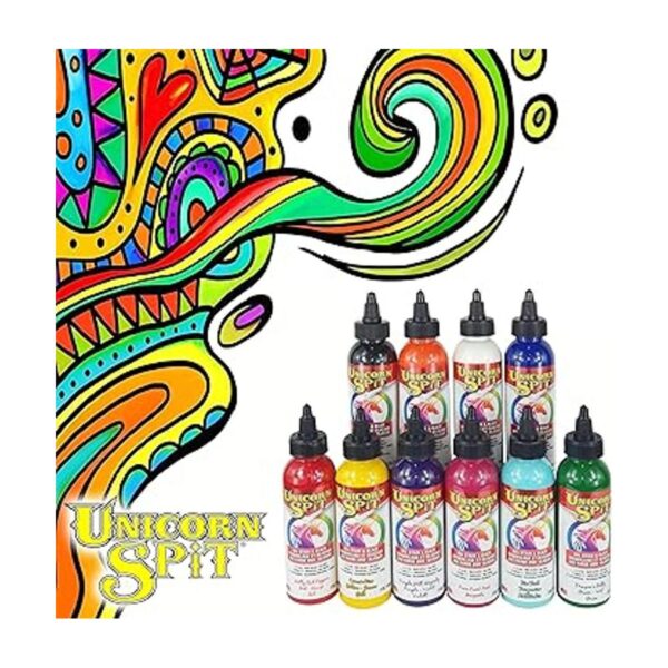 Unicorn SPiT 5770005 Gel Stain and Glaze botella blanca_5