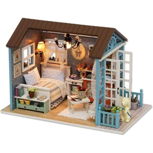 UniHobby Kit miniatura de casa de muñecas para casa de_1