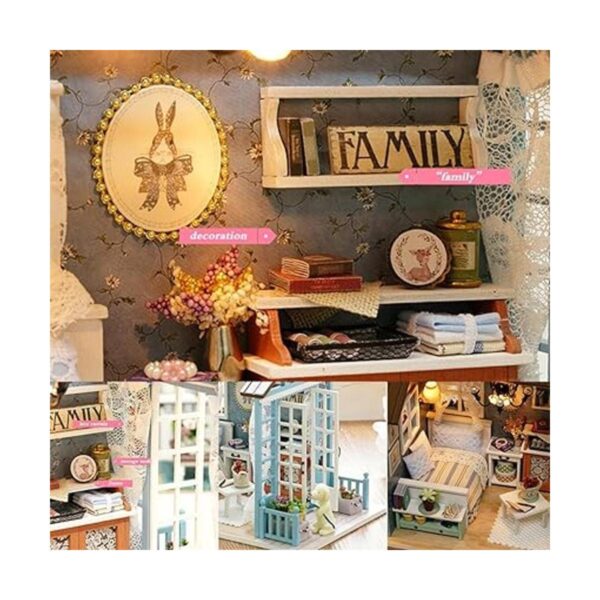 UniHobby Kit miniatura de casa de muñecas para casa de_5