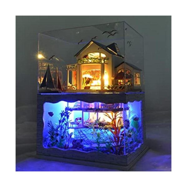 UniHobby Kit de casa de muñecas en miniatura kit de casa_1