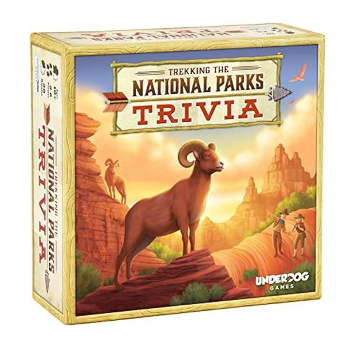 Trekking The National Parks El juego de trivia familiar