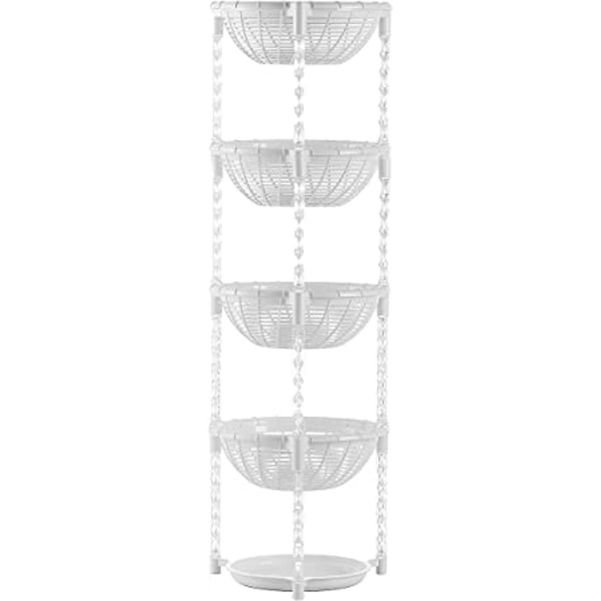 Uncluttered Designs Contenedores apilables para cestas 4