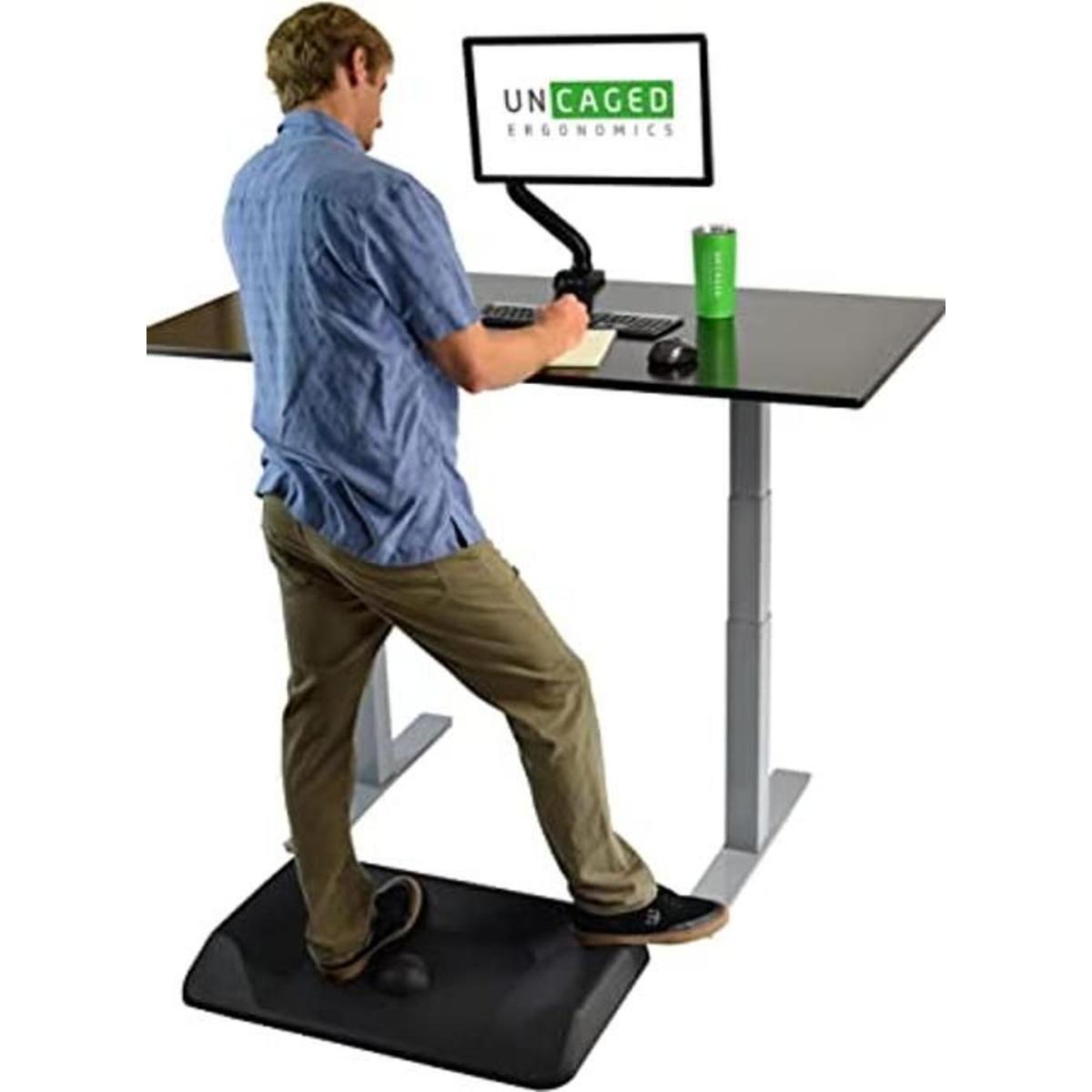 Uncaged Ergonomics Alfombrilla de pie activa no plana