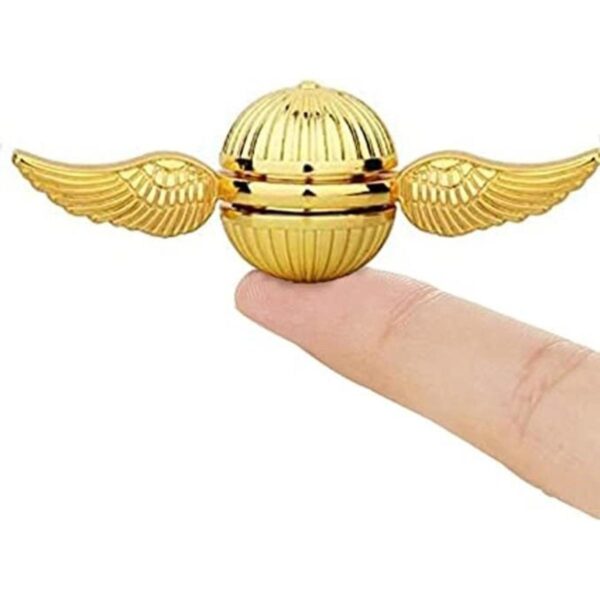 Gold Fidget Spinner Magic Power Orb ADHD Anxiety Toys_1