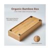 Cajas organizadoras de bambú para cajones de cocina con_3