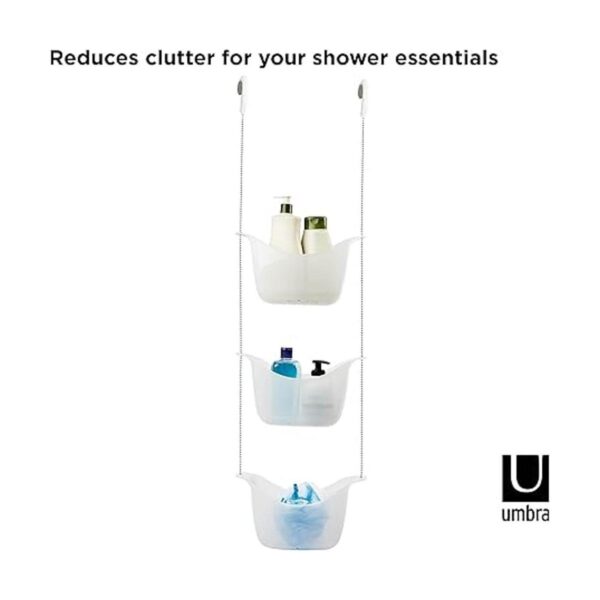 Caja canasta Umbra para ducha