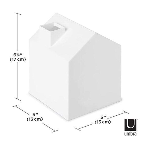 Umbra Casa caja de pañuelos adorable en forma de casa