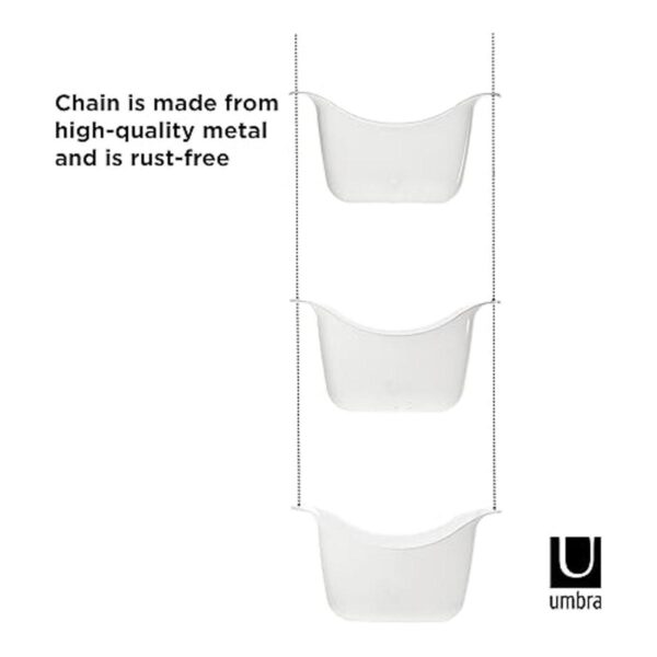 Caja canasta Umbra para ducha