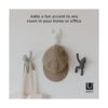 Umbra Buddy Ganchos decorativos para colgar en la pared_4