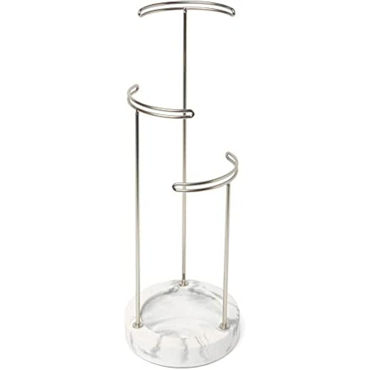Umbra Tesora Soporte de joyería de 3 niveles para aretes
