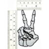 Umama Juego de 3 parches de calavera diseño de esqueleto_2