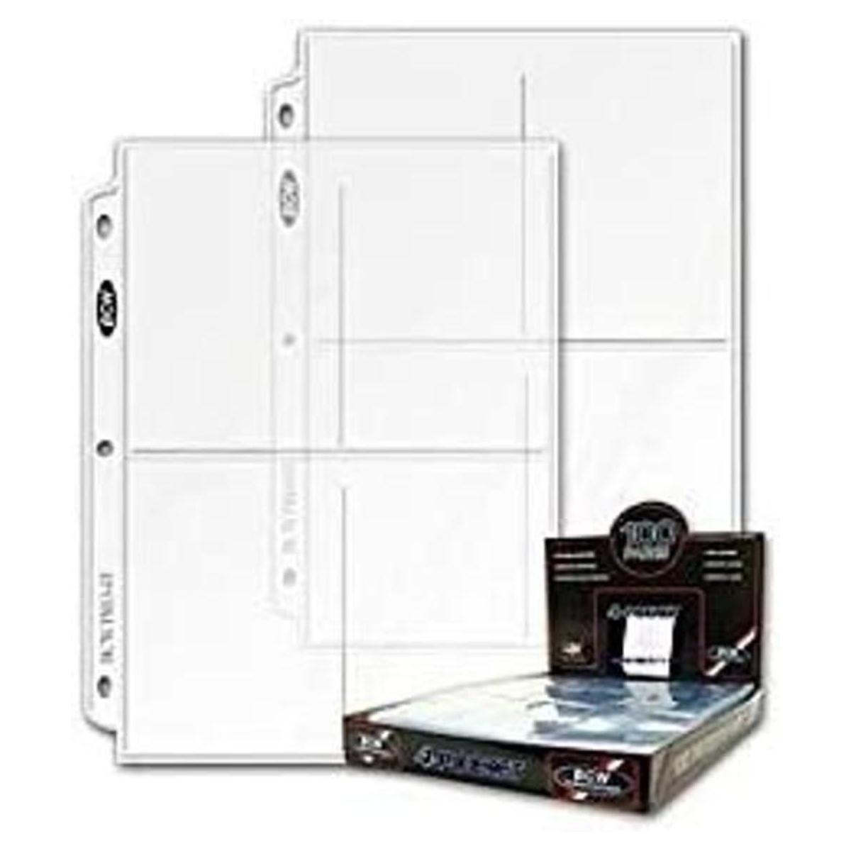 Ultra Pro 25 veinticinco páginas 4 páginas de cupones