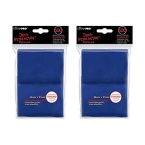 Paquete de 200 fundas protectoras de cubierta azul_1