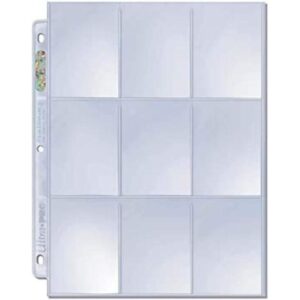 Ultra Pro Páginas de 9 bolsillos para tarjetas_1