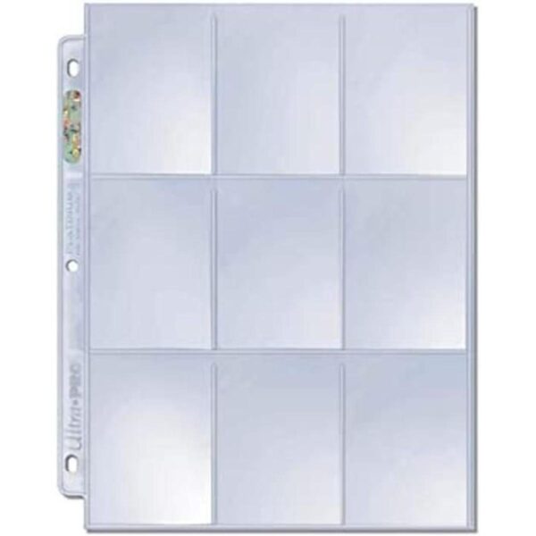 Ultra Pro Páginas de 9 bolsillos para tarjetas_1