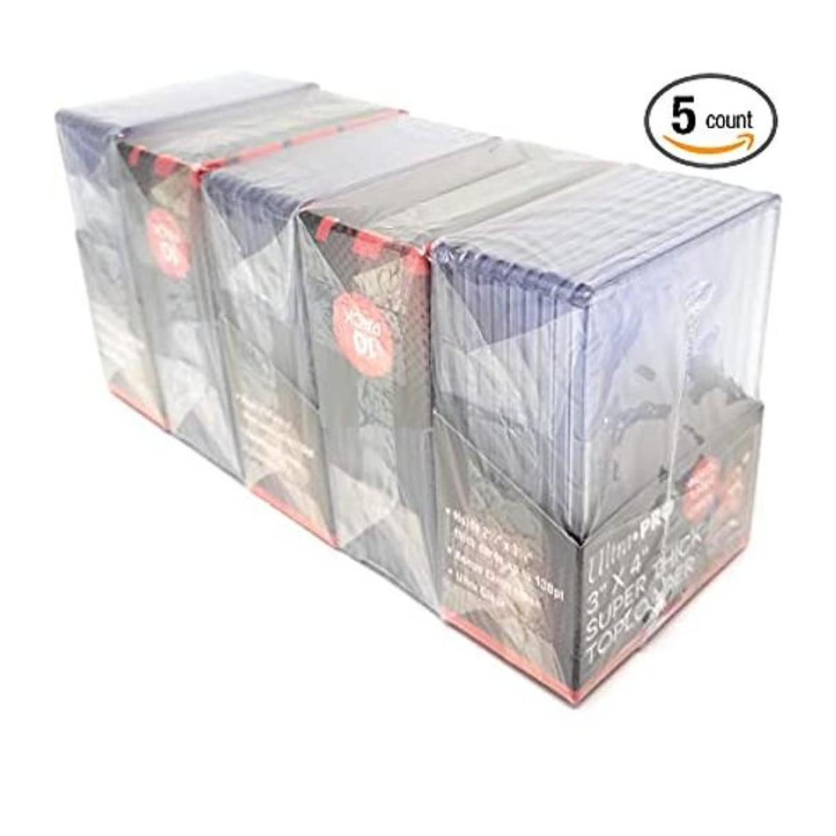 Ultra Pro 5 paquetes de carga superior de 130 pt 10