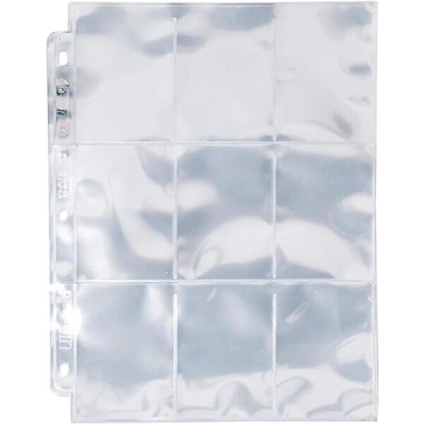 Ultra Pro 9 Bolsillos Plata Series Página Protector para_2