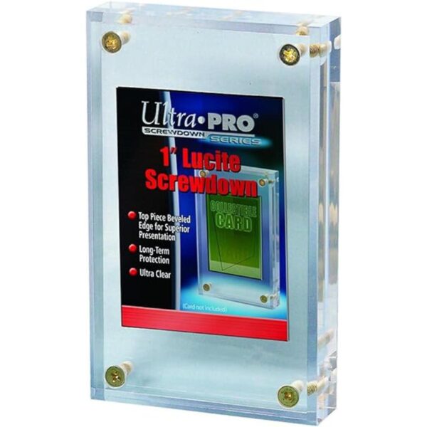 Ultra Pro Pantalla de tarjeta de comercio Lucite de 1.0 in_1