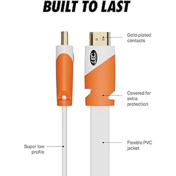 Cable plano HDMI HDMI de alta velocidad 2.0 por Ultra_2