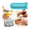 Posavasos divertidos para bebidas absorbentes con soporte