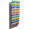 Ultimate Office Mesh Wall File Organizer 10 Tier Vertical_1