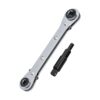 Llave de servicio HVAC llave de trinquete de