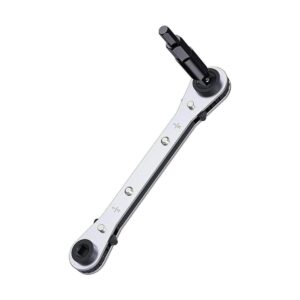 Llave de servicio HVAC llave de trinquete de