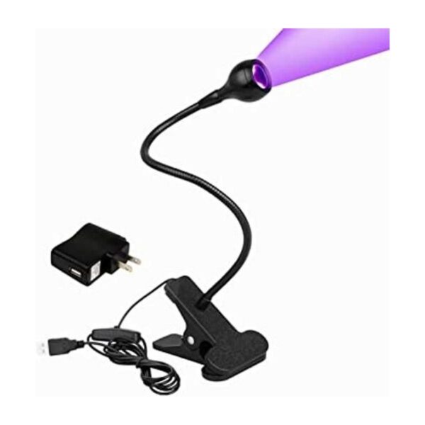 3W 395NM Luz LED negra lámpara flexible de cuello de_1