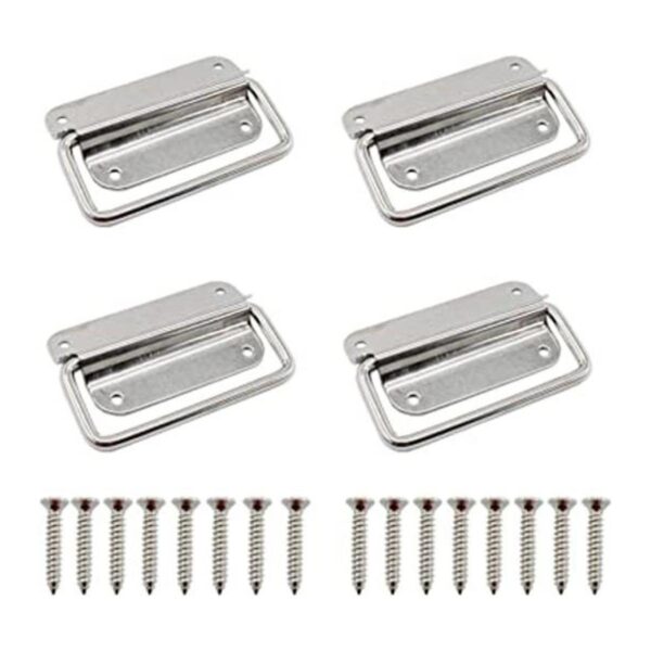 ULIFESTAR Paquete de 4 manijas plegables de acero_1