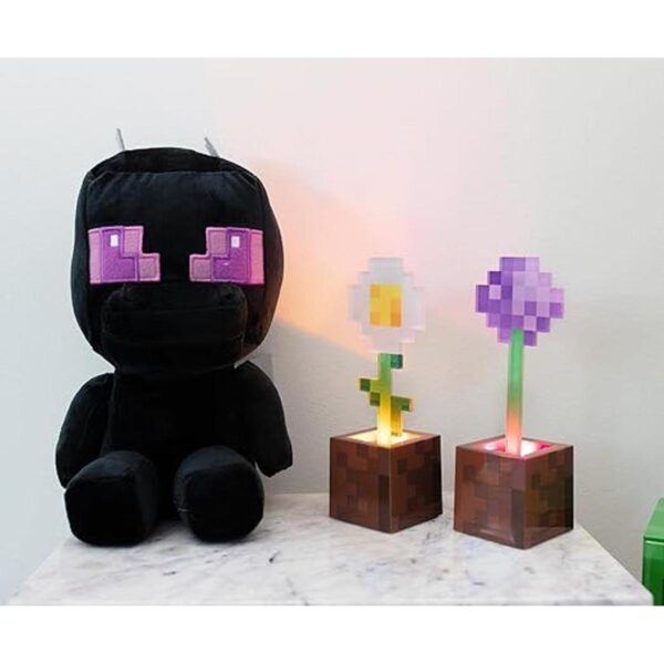 Minecraft Daisy and Allium Juego de 2 luces de estado de