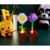 Minecraft Daisy and Allium Juego de 2 luces de estado de