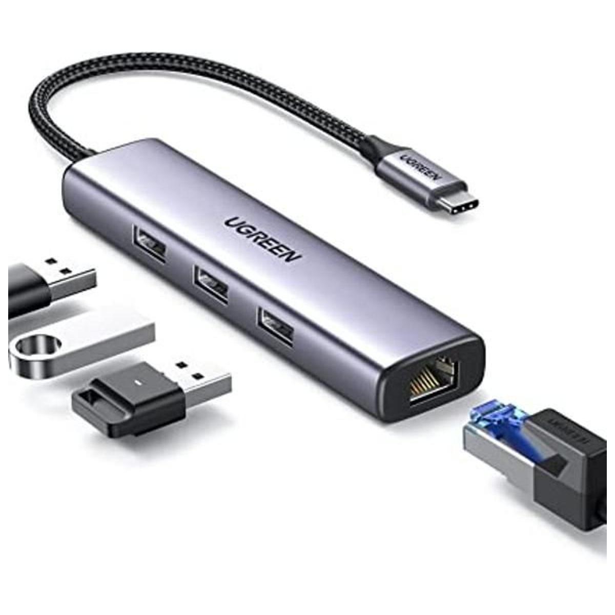 UGREEN Adaptador USB C a Ethernet concentrador